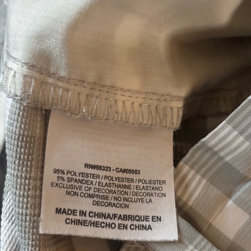 Nike‎ Gray Checkered Men's Golf Shorts